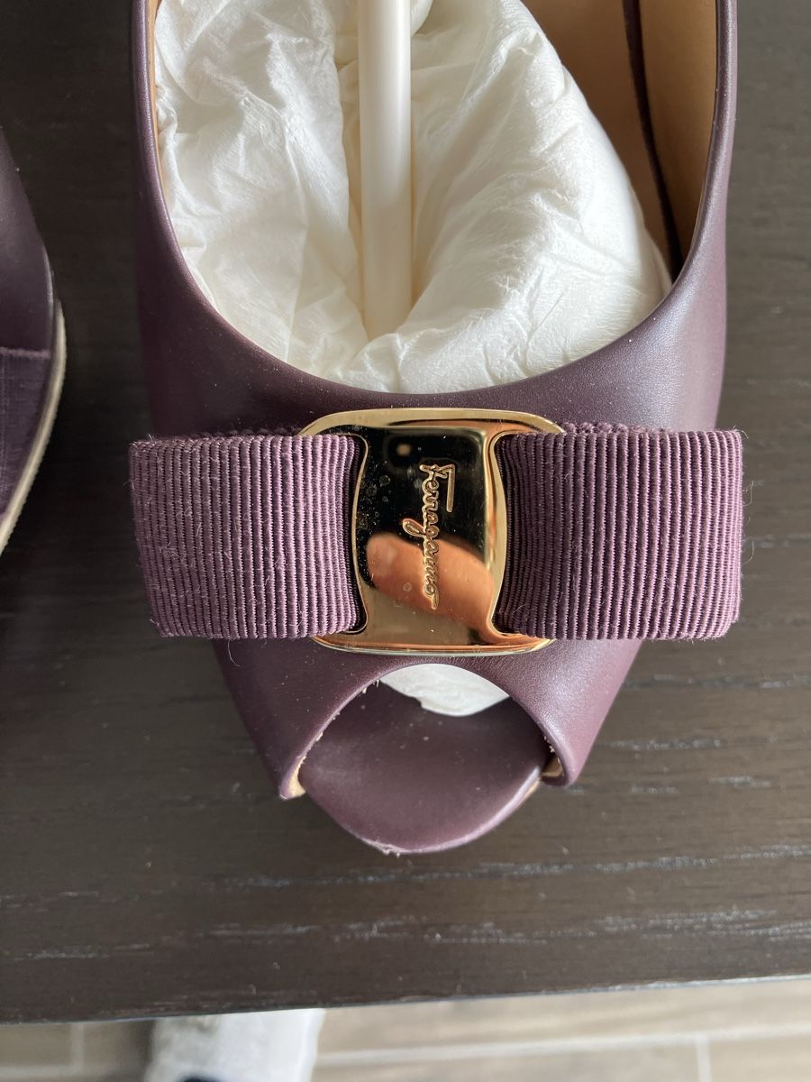 Salvatore Ferragamo Scarpe da donna: Ferragamo purple shoes – Usato da Dübendorf venduto da ful_572w 5