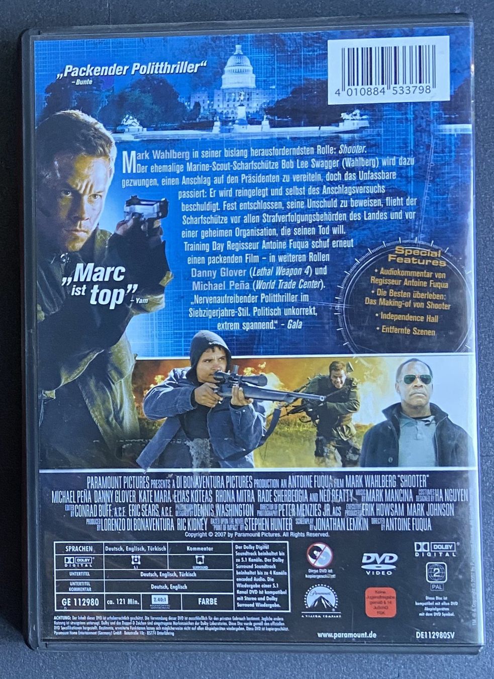 Tutti i DVDs: DVD   "Shooter" – Usato da Böckten venduto da Hansi36 2