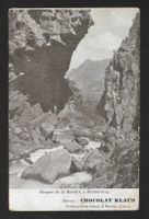 Chocolat Klaus : Gorges de la Kander, à Kandersteg (1920s)