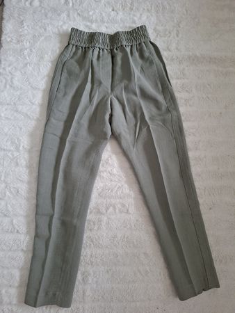 Pantalons  Brunello Cucinelli taille 36/38 vert clair