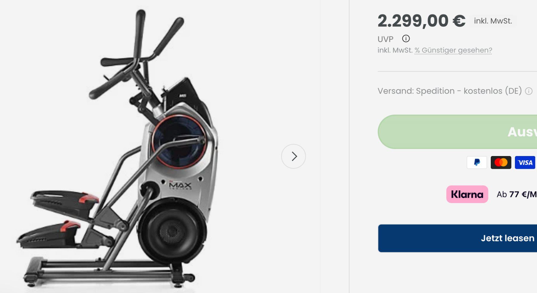 Bowflex Vélos d'appartement: Bowflex MaxTrainer M5 – D'occasion à Baden par b.nina.v 5