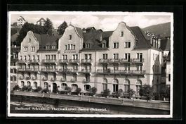 Baden, Blick auf das Badhotel Schwanen