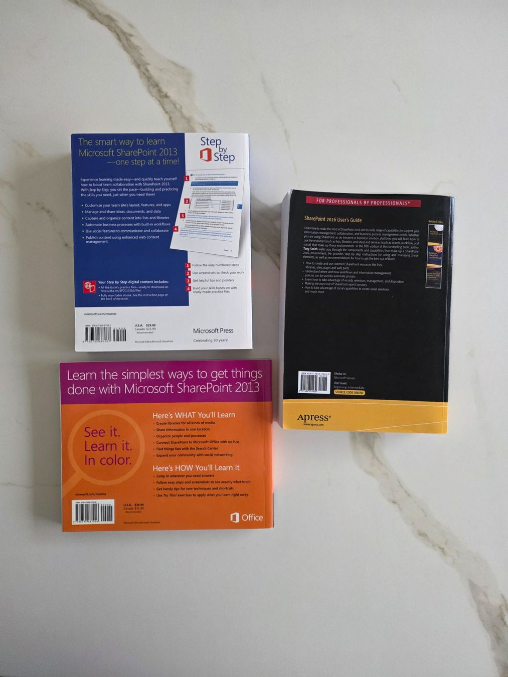 Libri: SharePoint 2013 and SharePoint 2016 Guide Books – Nuovo (secondo la descrizione) da Hergiswil NW venduto da luc_b5pz 1