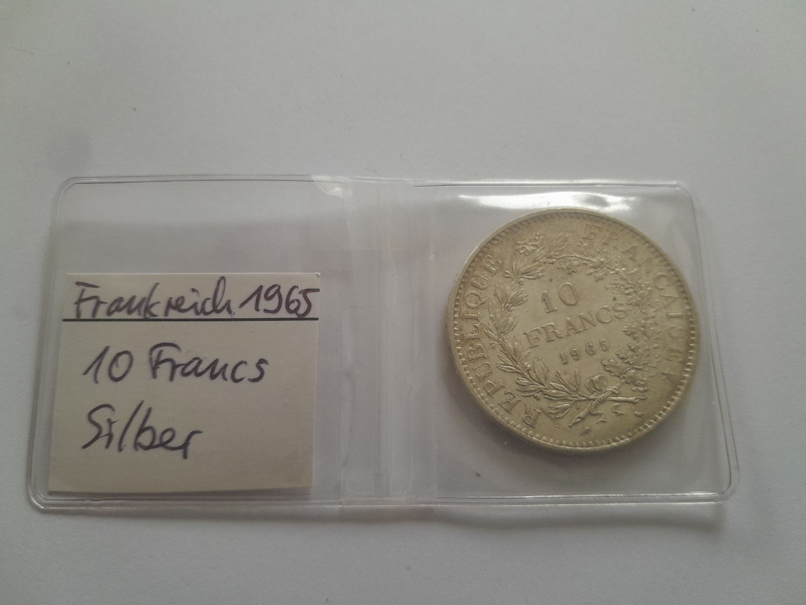 Tutti le monete: 10 francs hercule 1965 – Usato da onex venduto da cambu-onex