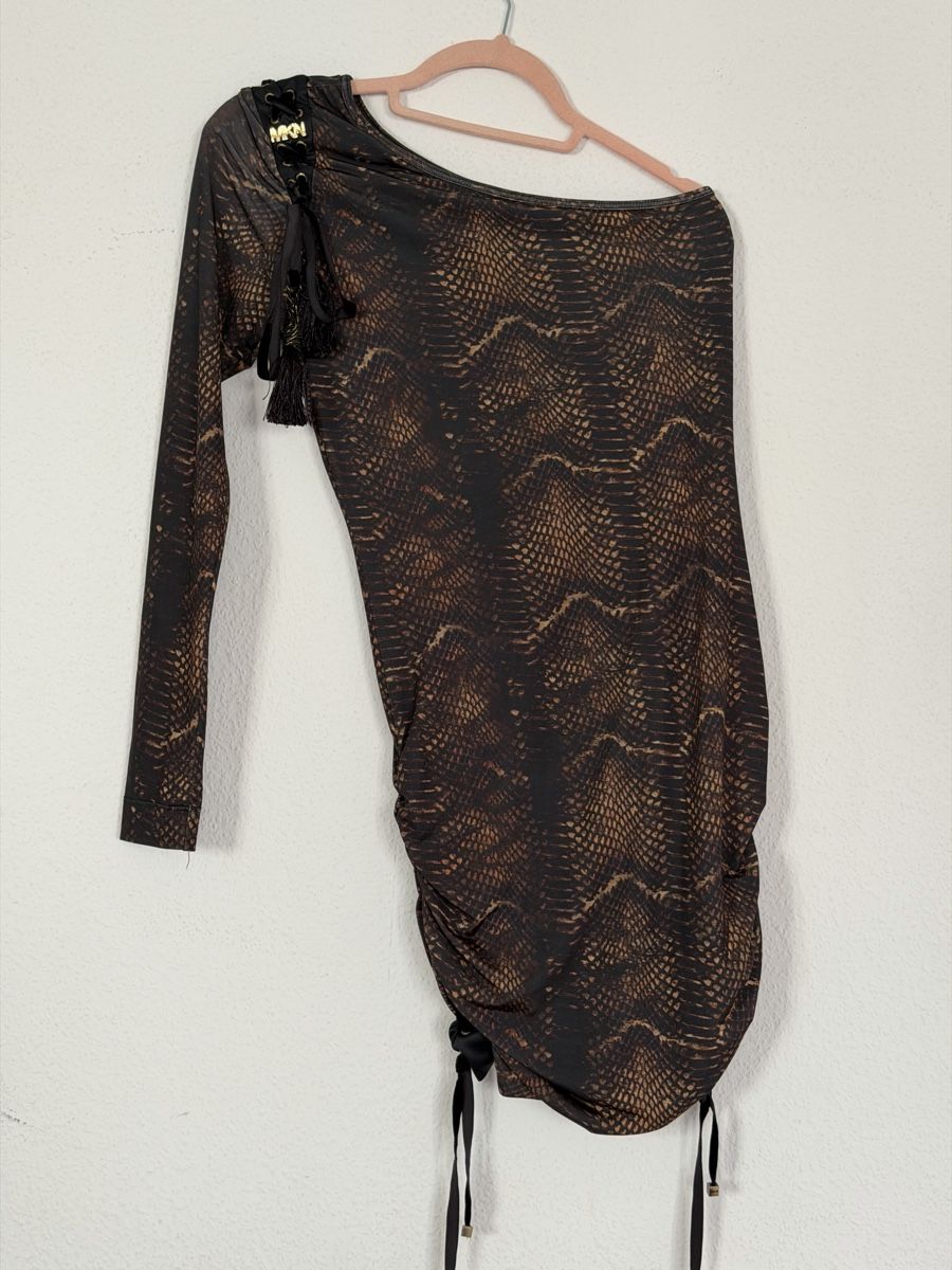 Vestiti: MKN Snake Print Mini Dress - Size S – Usato da Winterthur venduto da adriana_1000 1