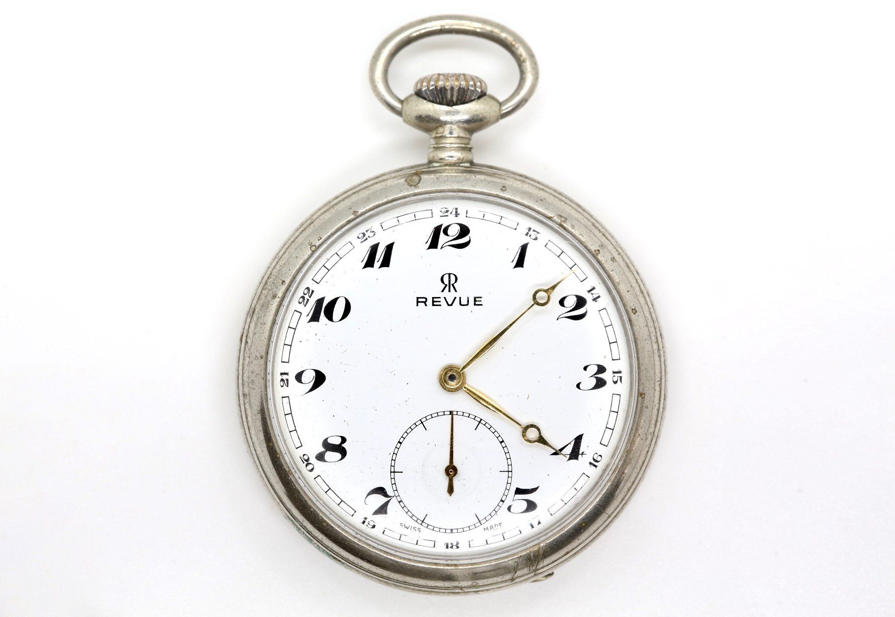 Revue Thommen Orologi: Revue Taschenuhr – Usato da Reinach BL venduto da Han-Numismatik
