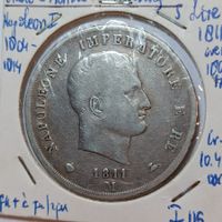 5 Lire 1811 M Italien