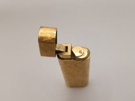 briquet Feuerzeug Cartier plaqué or