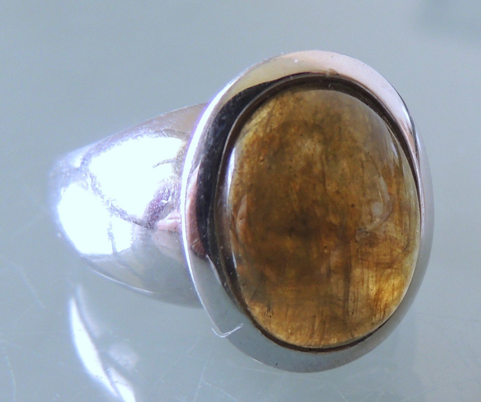 Anelli: Turmalin Silber 925 Fingerring Gr. 54 – Usato da Waldenburg venduto da schaller707 1