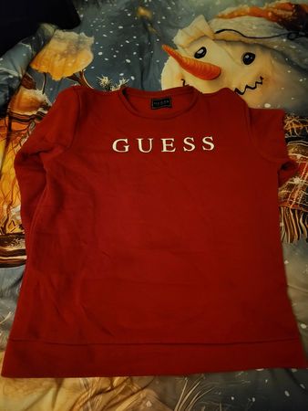 Pull rouge Guess, hiver xl