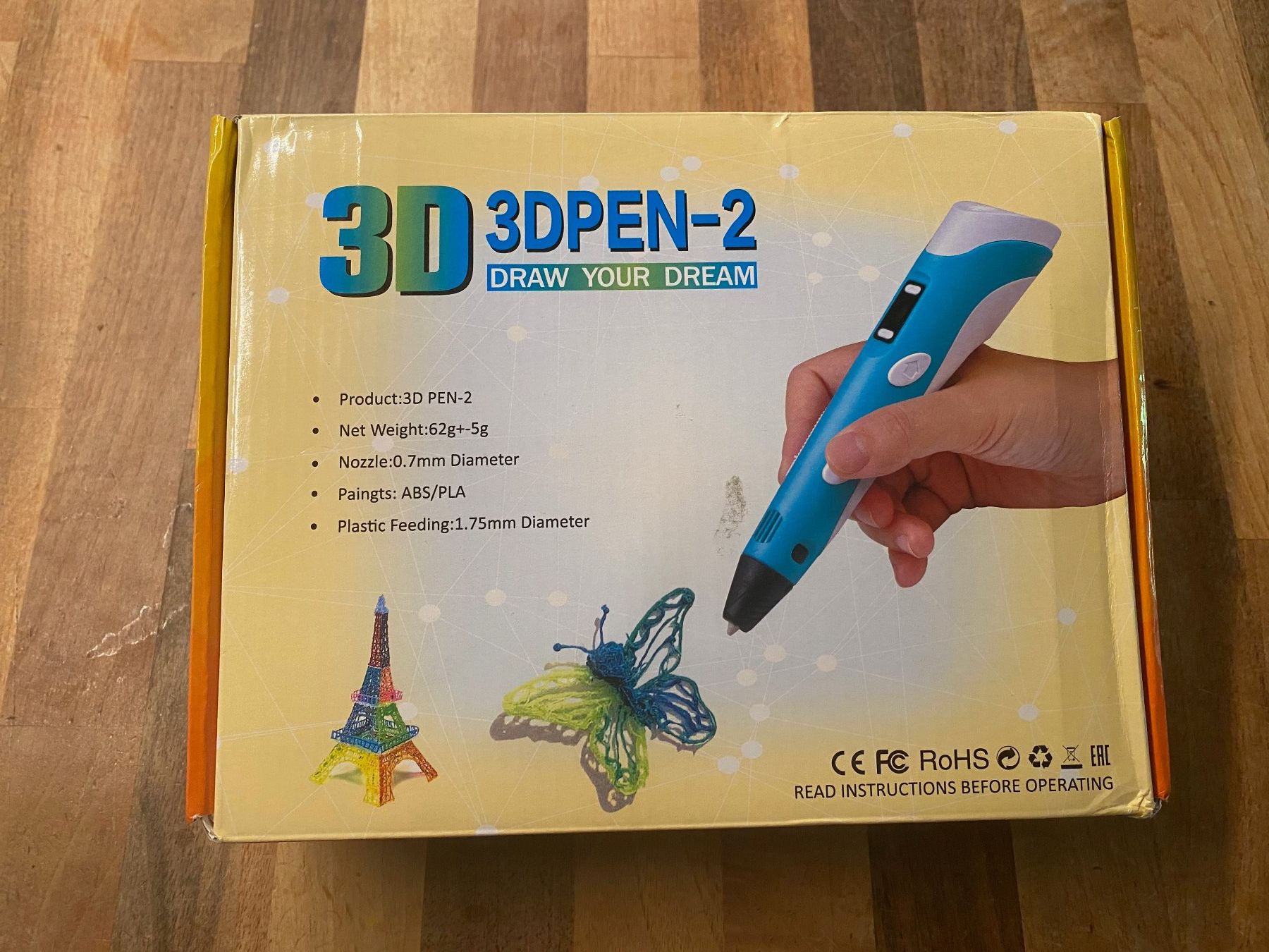 Kit bricolage: 3D Pen 2 Kreativer Druckstift – Usato da Dettighofen venduto da chulipi