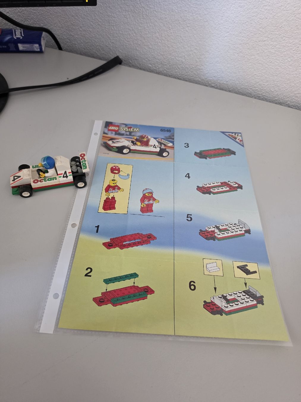 Lego Kit di costruzioni: Lego 6546 Rennwagen – Usato da Fischbach LU venduto da Micra3