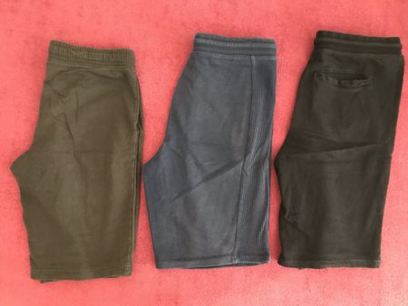 3er-Set Sweat-Shorts für Jungs, Gr. 158