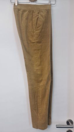 Tory Burch Cordhose, mittlere Bundhöhe, grader Schnitt, 25