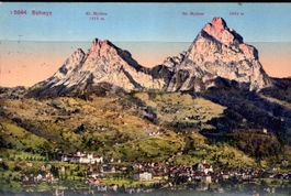 POSTKARTE VON SCHWYZ - ST. GALLEN - ERHALT SIEHE SCAN -EV154