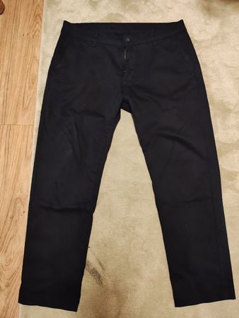 Schicke Zara Herren Hose, Schwarz, Grösse 42, Top Zustand