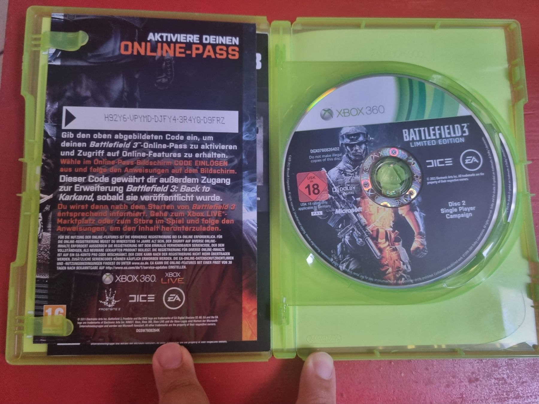 Microsoft Giochi: Battlefield 3 Limited Edition Xbox360 – Usato da Pollegio venduto da Isaiaaaa96 2
