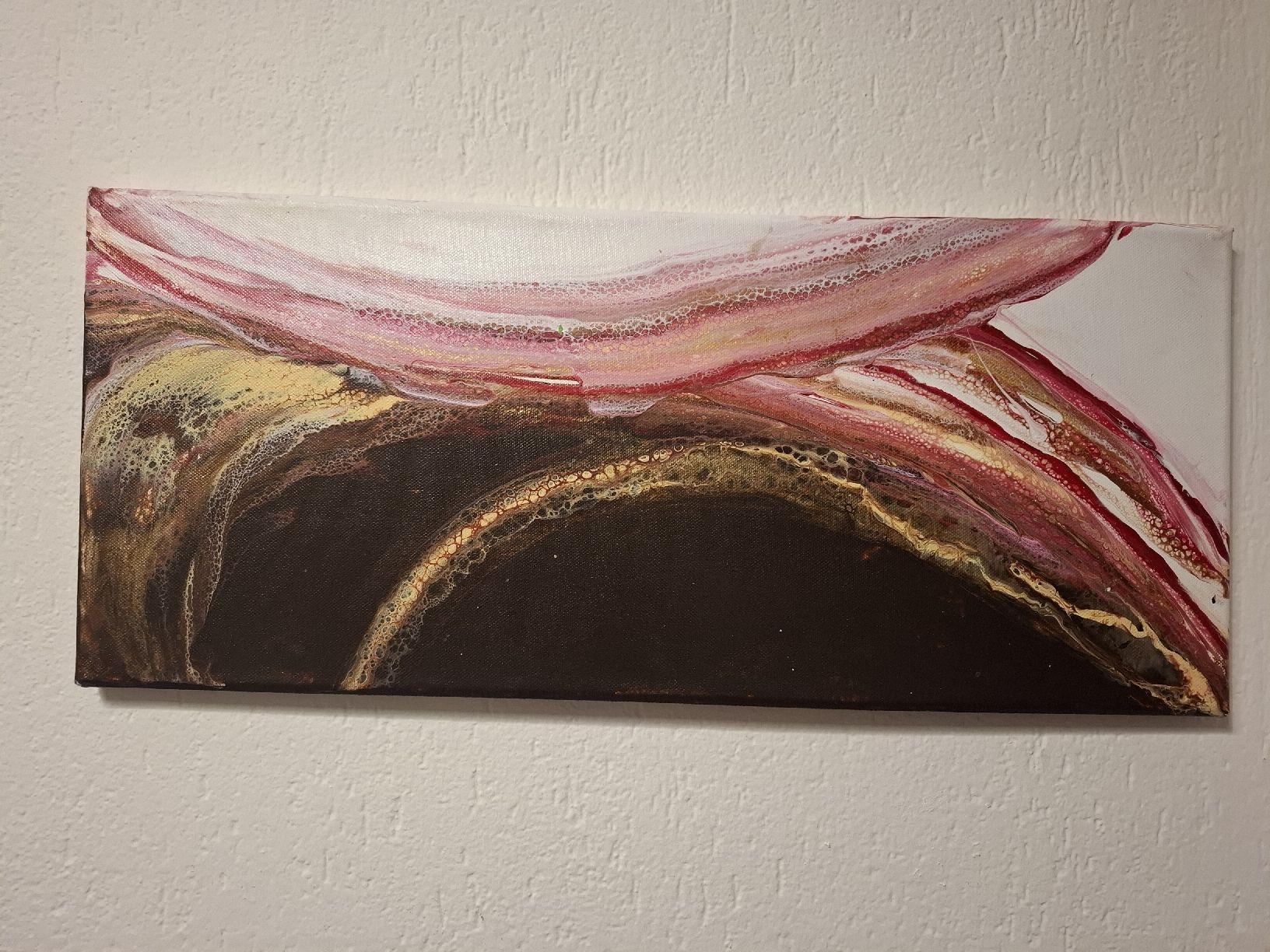 Foto & Immagini: Leinwandbild handgemacht 25cmx58cm – Nuovo (secondo la descrizione) da Fischbach-Göslikon venduto da Rainbow88 1