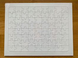 NEU Puzzle zum selber Malen Basteln Weihnacht Geschenk