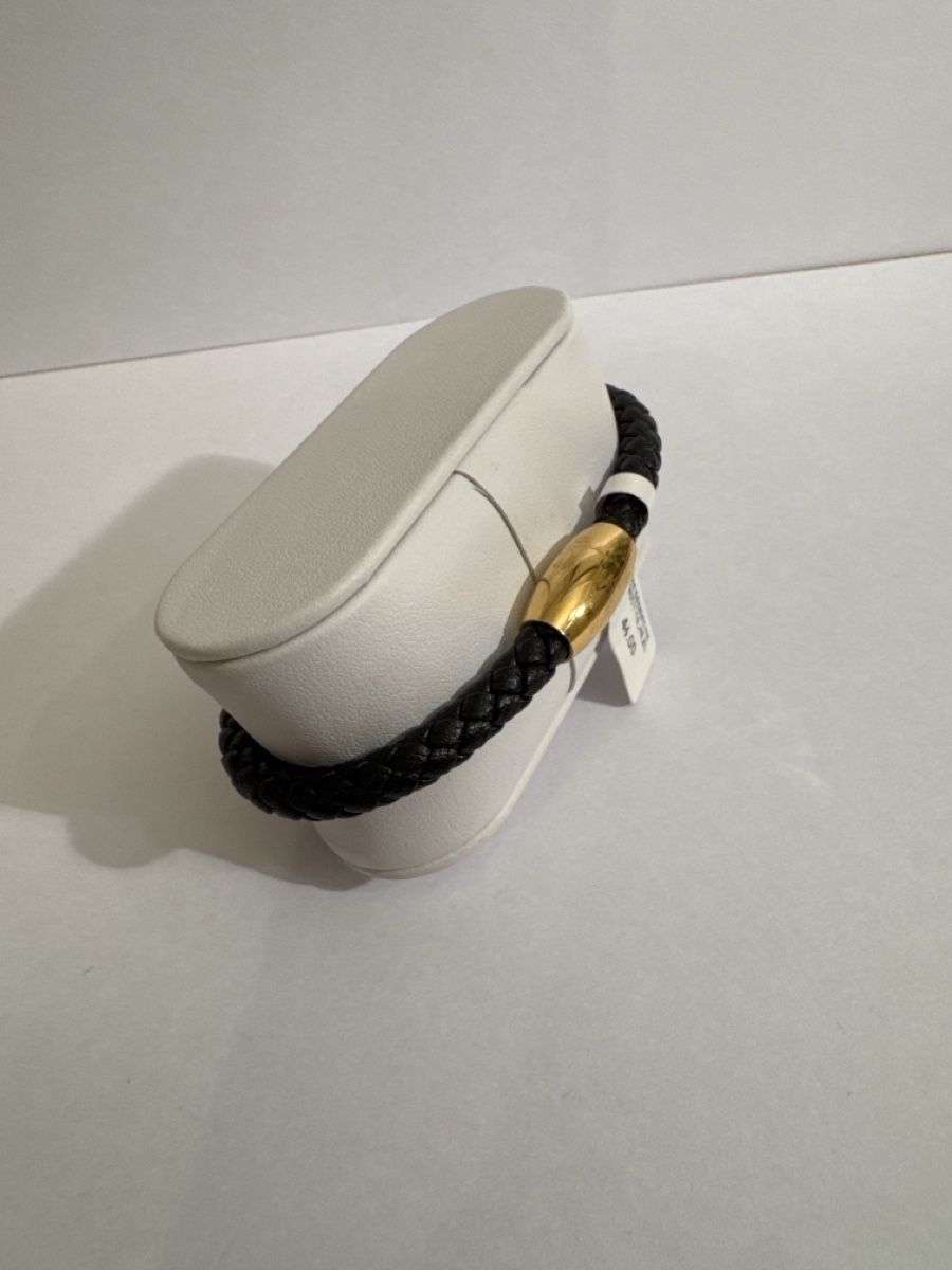 Bracciali & Braccialetti: Armband Edelstah mit Leder – Nuovo (secondo la descrizione) da Luzern venduto da akb_c55k 4