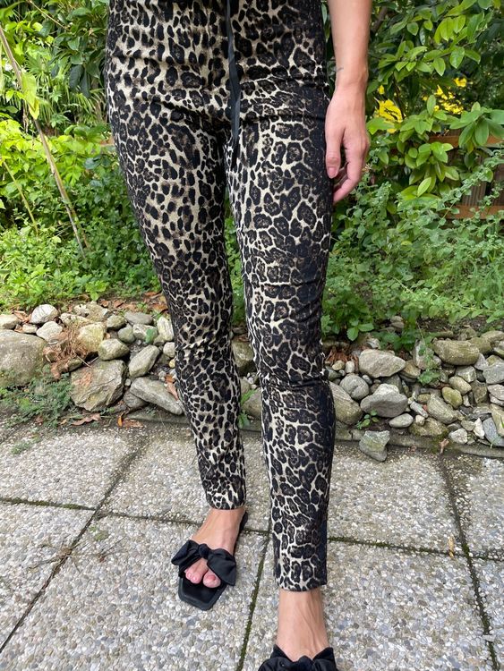 Leggings Vita Alta Marks And Spencer – Stampa Animalier, Elasticizzati, Interi