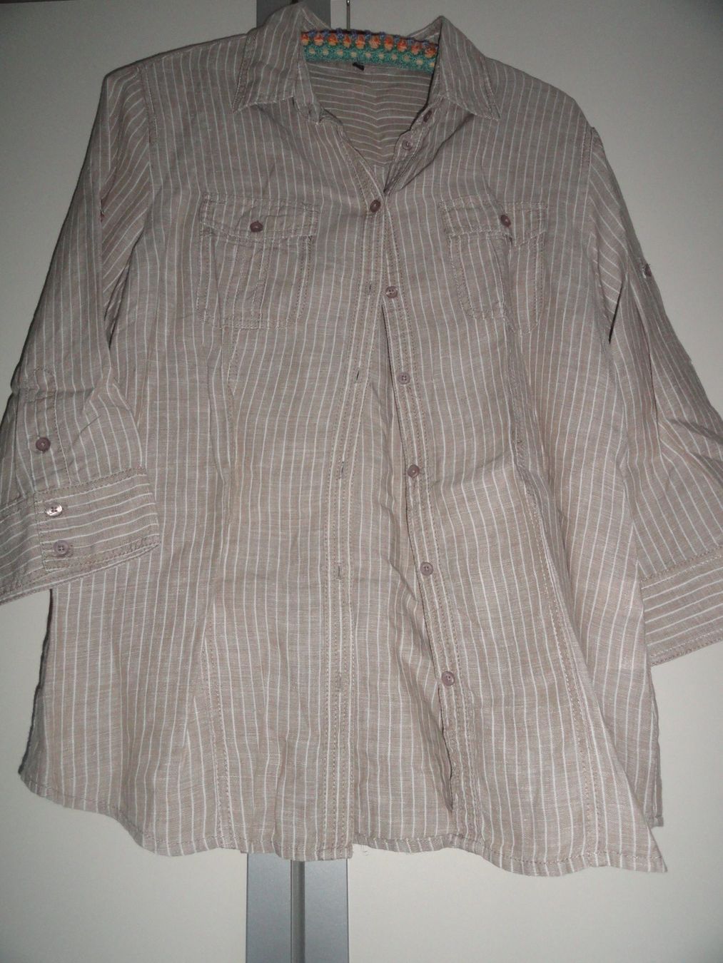 Camicette: FELDPAUSCH 100 % LEINEN - BLUSE GR. 40 *** – Usato da Uetendorf venduto da bibibop
