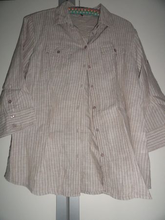 FELDPAUSCH 100 % LEINEN - BLUSE GR. 40 ***