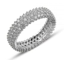 Ring Alliance Zirkonia 925 Silber Klassiker Statement 57