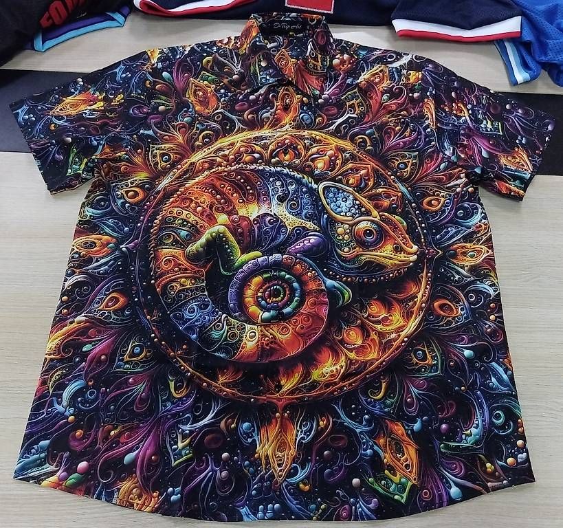 Camicie: Hawaiihemd by D-Trip Art 100% Baumwolle – Nuovo e nell'imballaggio originale da Kilchberg ZH venduto da Eaglebuy 4