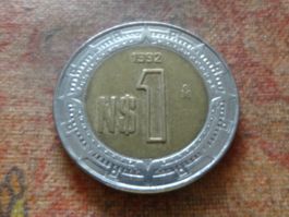 MEXIQUE   1  Peso  1992  Amérique-Sud