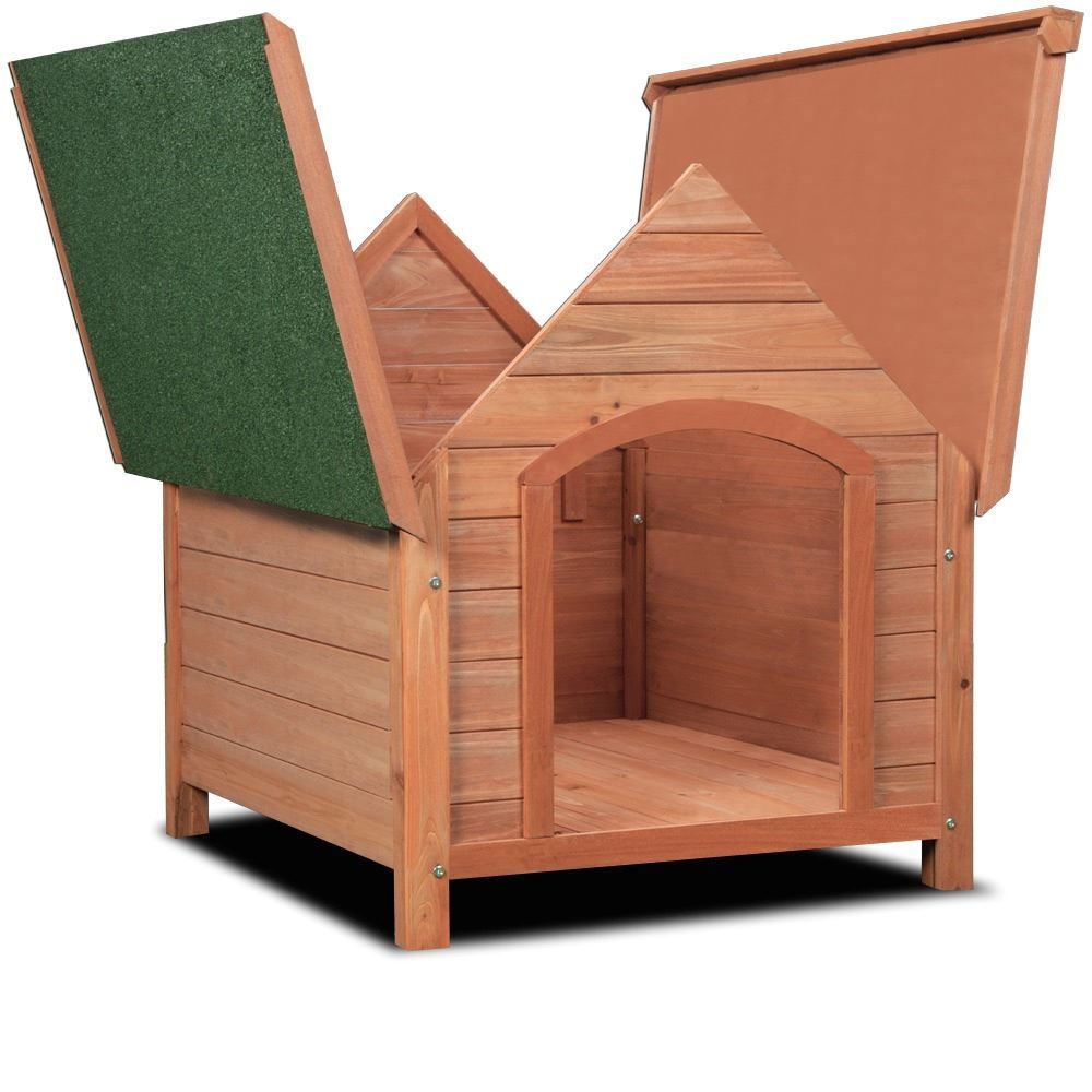 Cucce & Letti: Hundehütte mit Spitzdach 82x72x85cm – Nuovo e nell'imballaggio originale da Winterthur venduto da aredo