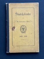 Staatskalender des Kantons Uri 1889-1890