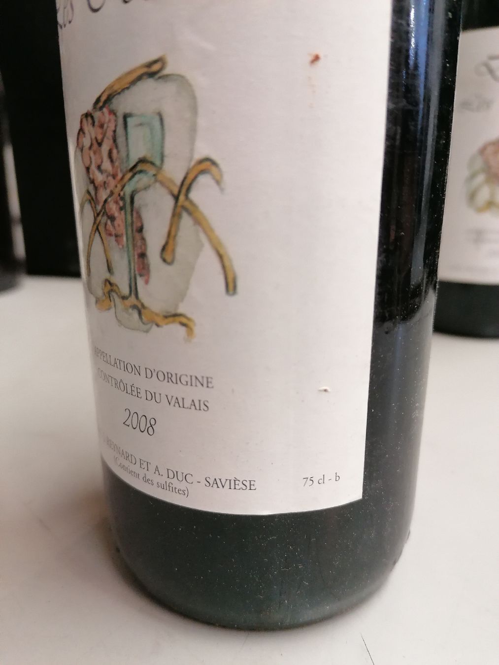 Vino: 3 BOUTEILLES DÔLE LES POLLINES 2008 – Nuovo (secondo la descrizione) da Genève venduto da Leboucheoreilles 4