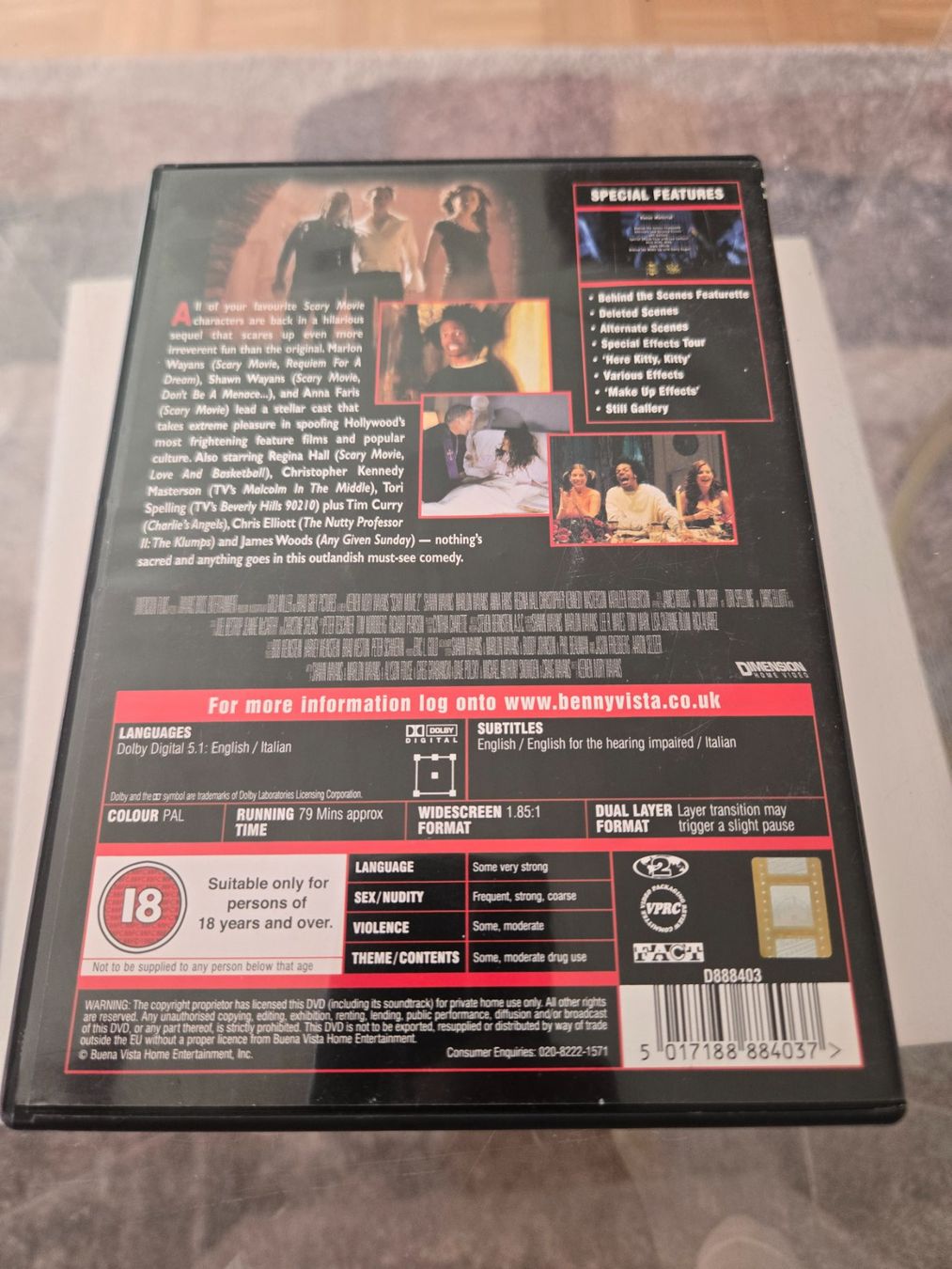 Alle DVDs: Scary Movie 2 DVD – Gebraucht aus Bussigny von Kfdlt 1