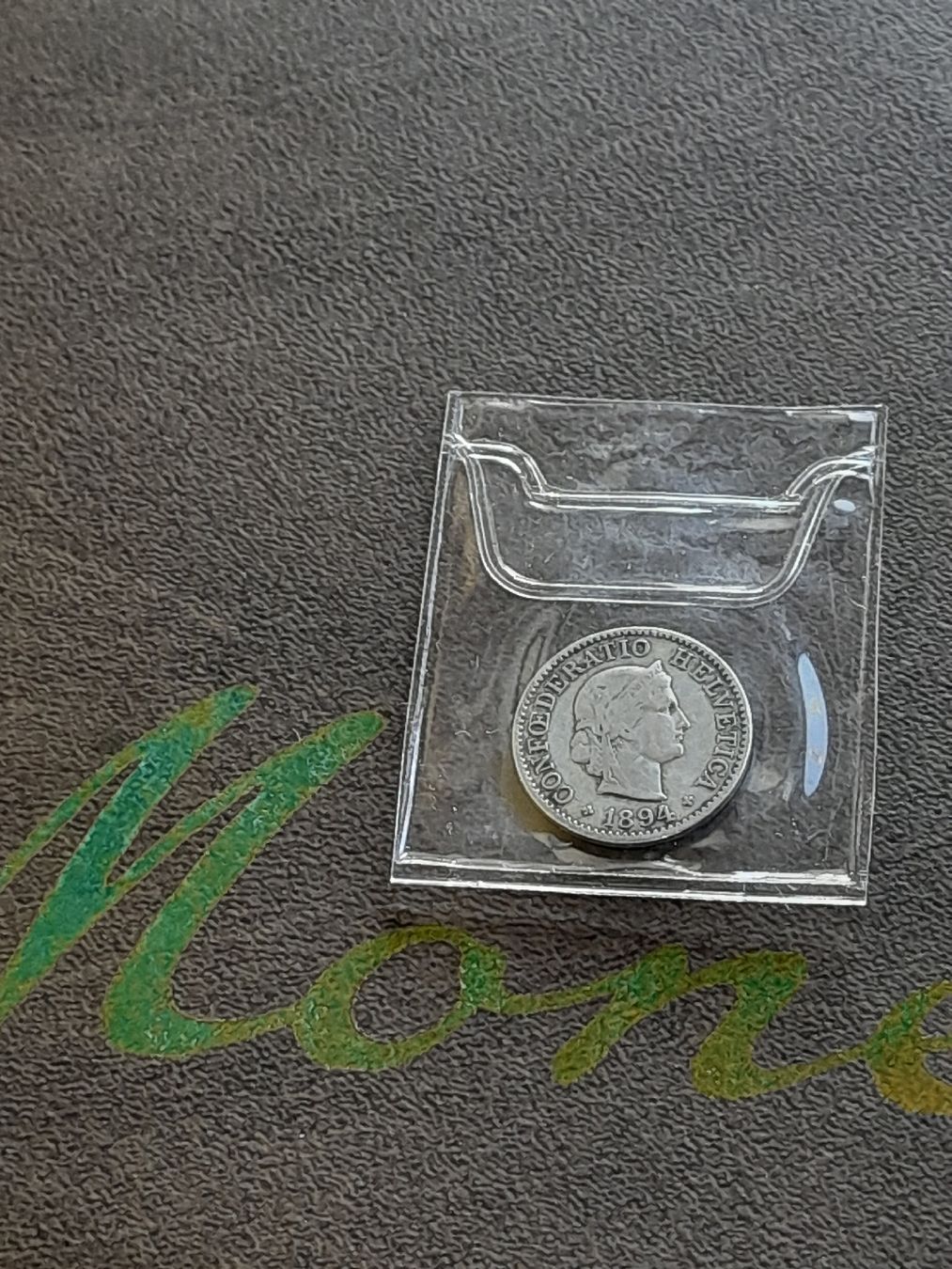 Tutti le monete: 5 Rappen 1894 Schweiz  – Usato da Basel venduto da Basel_20 9