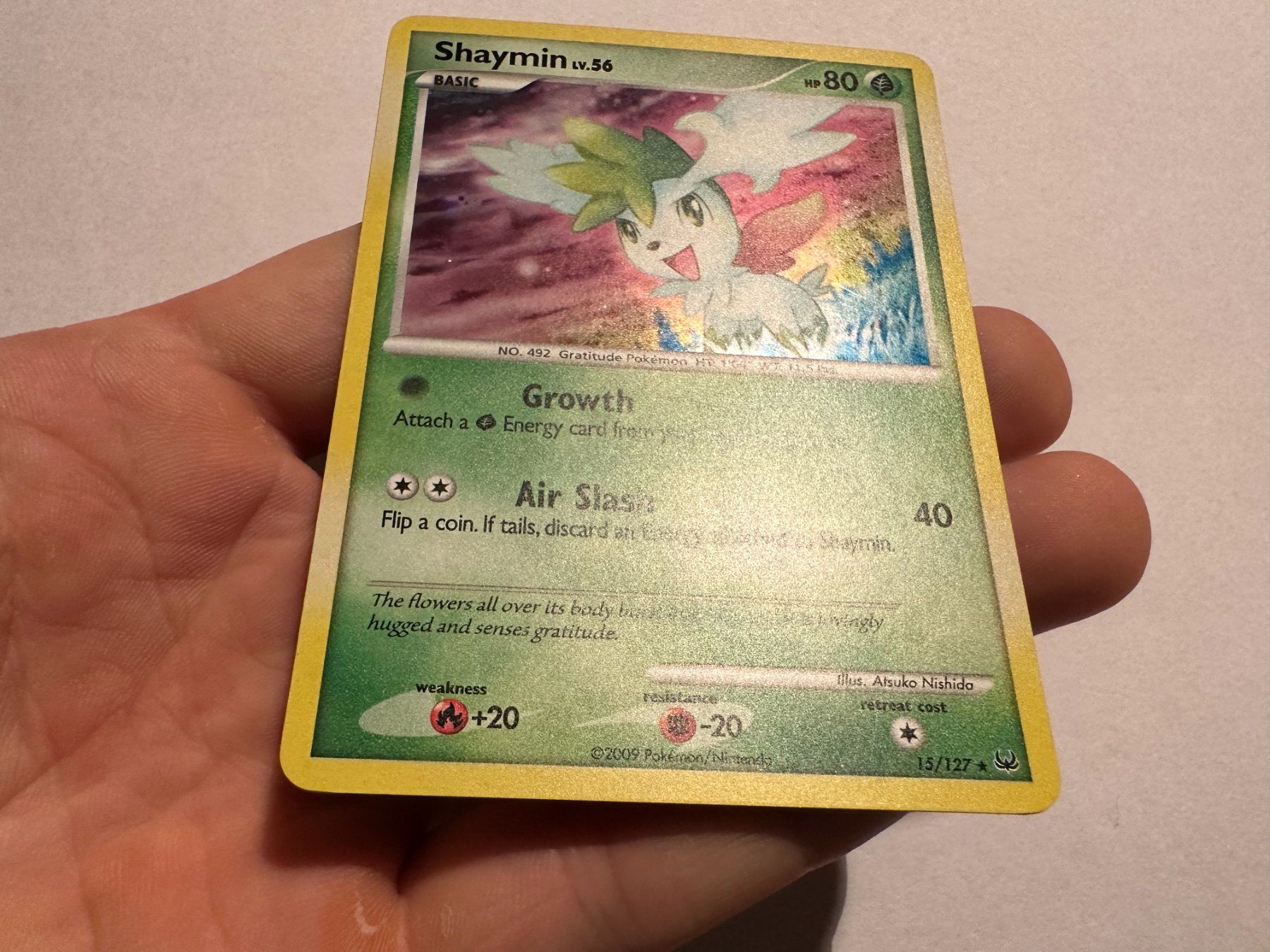 Pokémon Carte collezionabili: Shaymin holo Platinum Base EN – Usato da Hagendorn venduto da Pokecollectorch 1