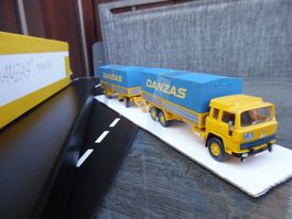 Älteres Wiking LKW Magirus Deutz Danzas Modell  1:87