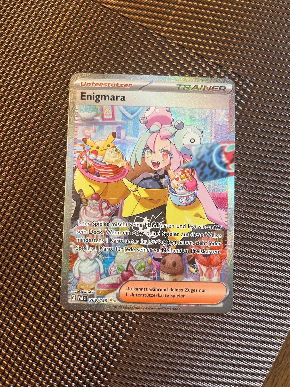 Pokémon Carte collezionabili: Pokemon Enigmara Paldea Evolved Special Art Rare Deutsch – Nuovo (secondo la descrizione) da Wabern venduto da Collectfun