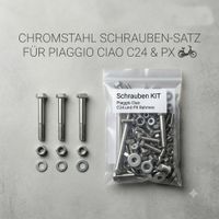 INOX SET Piaggio Ciao C24 und PX