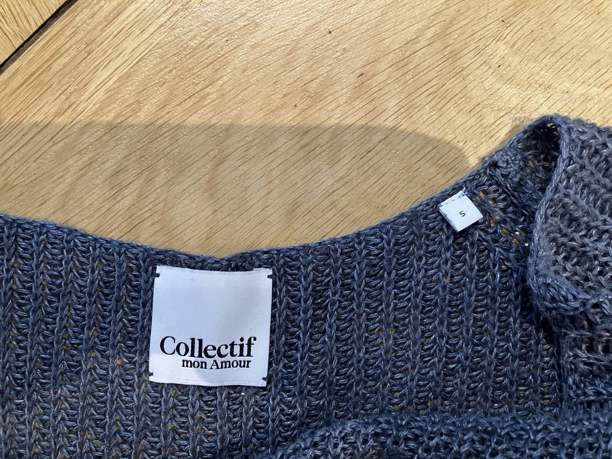 Collectif Mon Amour Pulls & Sweat-shirts: Collectif Mon Amour Leinen Pullover Blau S – D'occasion à Zürich par ysk_xn8c 1