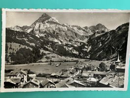 Ansichtskarte Gsteig Spitzhorn gelaufen guter Zustand