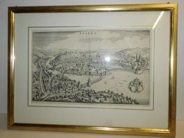 Sammlung Schweizer Künstler Stich antiker Stich - Luzern