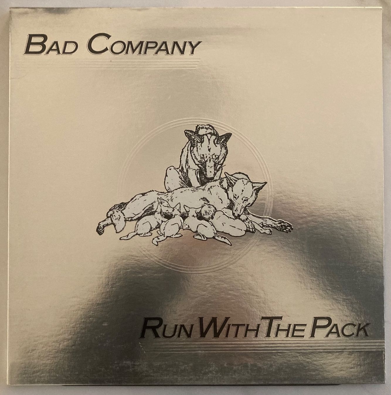 Schallplatten: BAD COMPANY - RUN WITH THE PACK – Gebraucht aus Poliez-Pittet von Newtown-Records