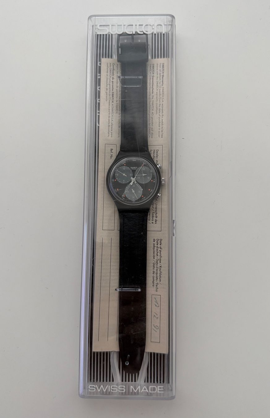 Swatch Orologi: Swatch Wall Street 1991 mit OVP – Usato da Zürich venduto da Kue_Zuerich 1