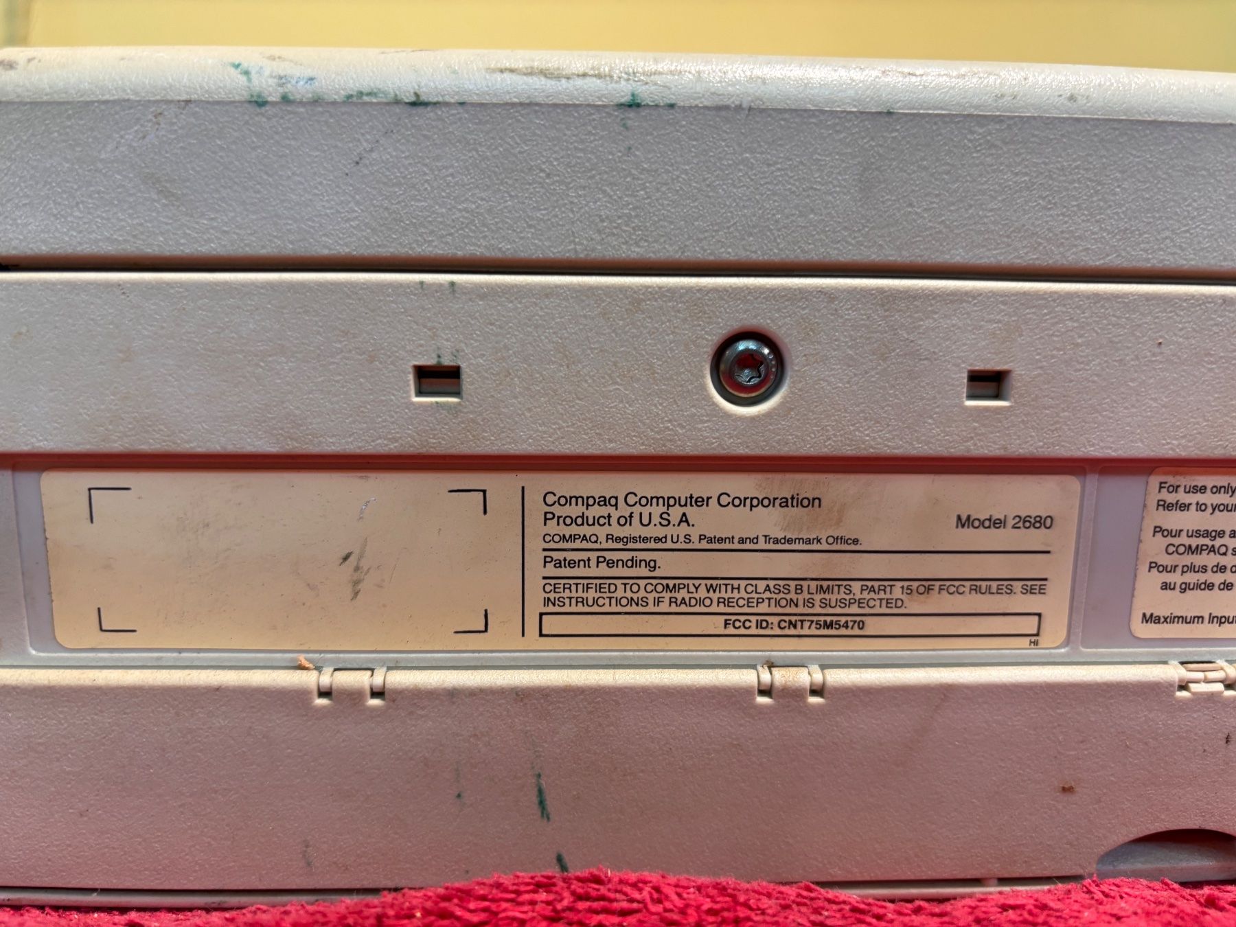 Compaq Notebooks: Compaq SLT/286 defekt – Defekt aus Hindelbank von brm_72zv 6