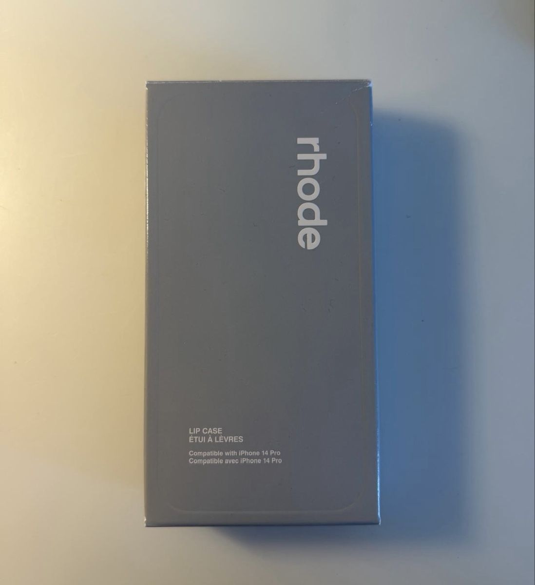 Rhode Covers & Schutzfolien: Coque Rhode pour iPhone 14 Pro, grise, État neuf – Neu und originalverpackt aus Monthey von Ben1 1