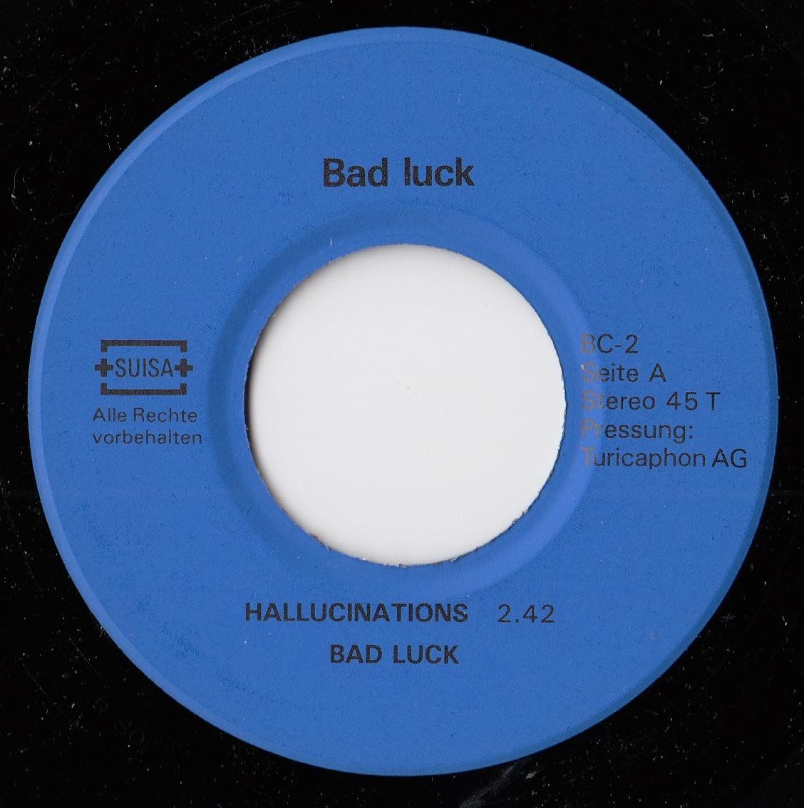 Dischi in vinile: Bad Luck Vinyl Single von 1981 – Usato da Volketswil venduto da Abcrecords 2