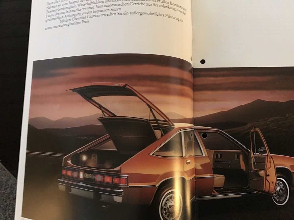 GM Documenti: GM Prospekt "The New Americans" 1981 – Usato da Balterswil venduto da Jeko1967 1