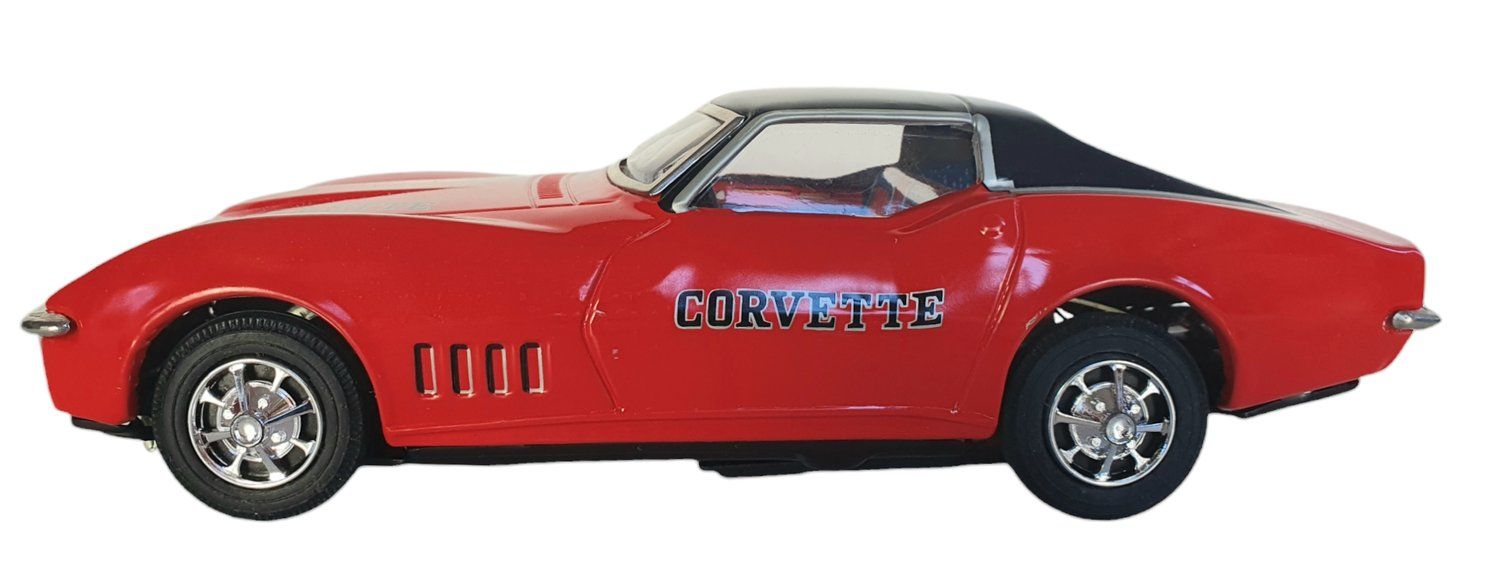Giocattoli: alter Blechspielzeug Chevrolette Corvette OVP – Usato da Rickenbach b. Wil venduto da klassikmarkt.ch 2