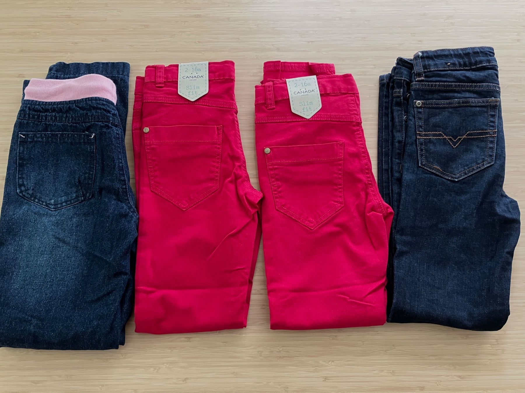 Pantaloni: 4x Jeans 134/140 – Usato da Rüschlikon venduto da bananenschale